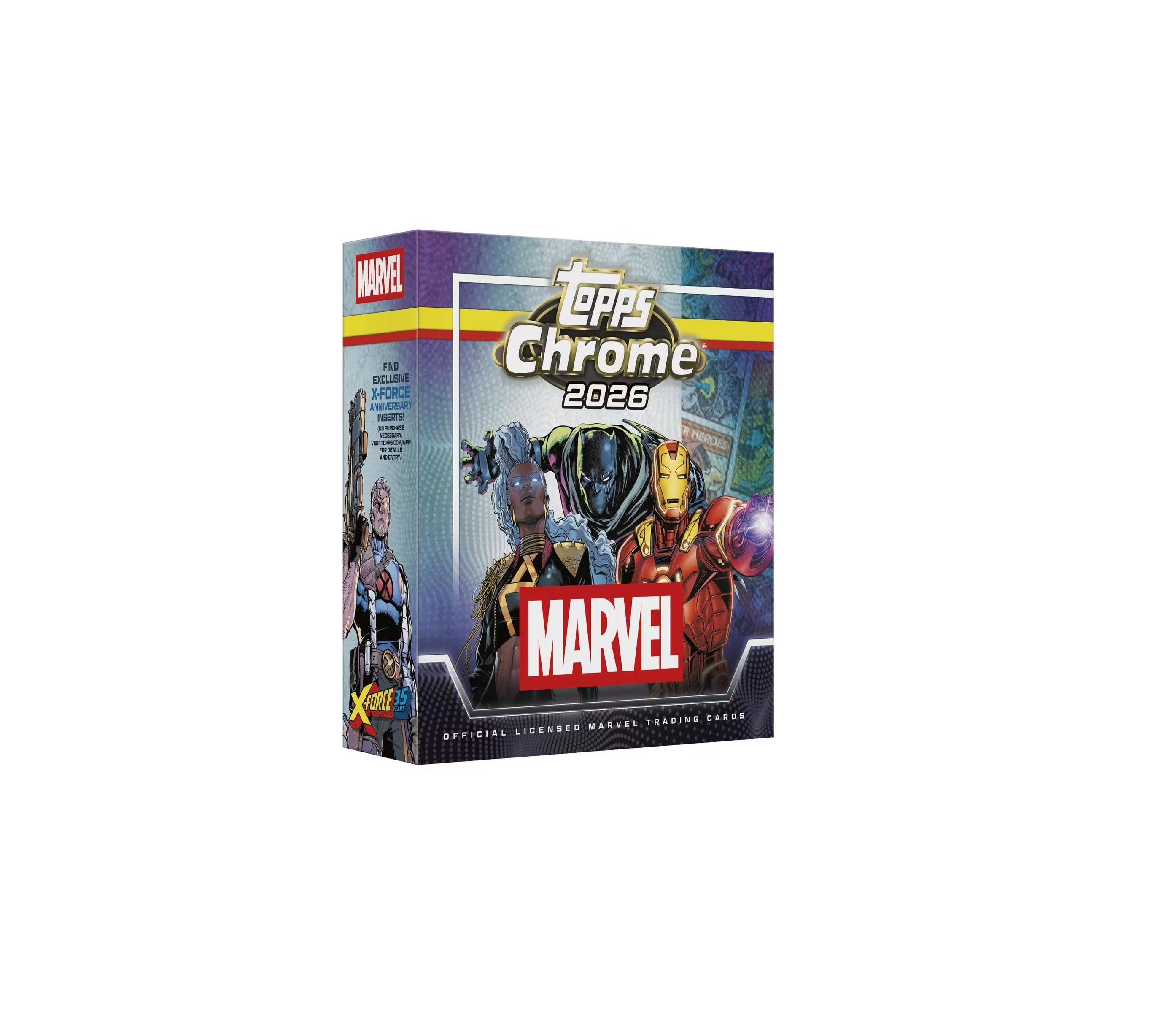 2026 Topps Marvel Comics Chrome Mega Box